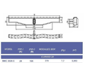 Переливная решетка Kripsol NMC 2520.C од. соед. 245*20mm (55шт/1м.п) (уп. =324 мод./5,89 пог.м.) Переливная решетка Kripsol NMC 2520.C од. соед. 245*20mm (55шт/1м.п) (уп. =324 мод./5,89 пог.м.)
