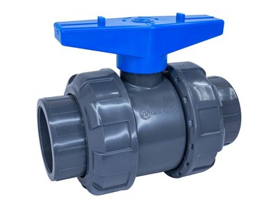 Кран шаровый d40 (уплотнение TPV, остальное EPDM) с муфтовым окончанием AQUAVIVA