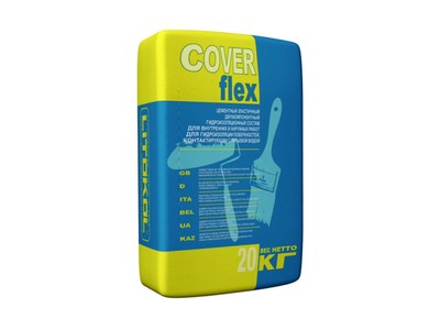 Гидроизоляция COVERFLEX (А+B) сухой компонент A (мешок) 20 кг