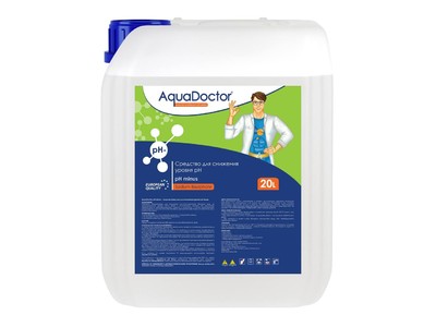 Средство жидкое для снижения pH AquaDoctor pH Minus 20 л. Средство жидкое для снижения pH AquaDoctor pH Minus 20 л.