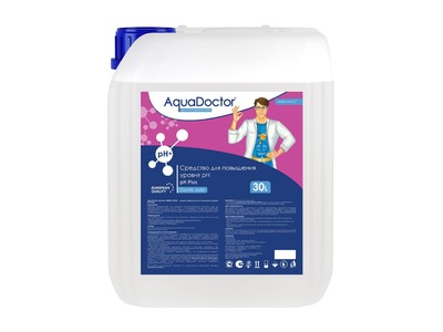 Жидкое средство для повышения уровня pH AquaDoctor pH Plus 30 л Жидкое средство для повышения уровня pH AquaDoctor pH Plus 30 л